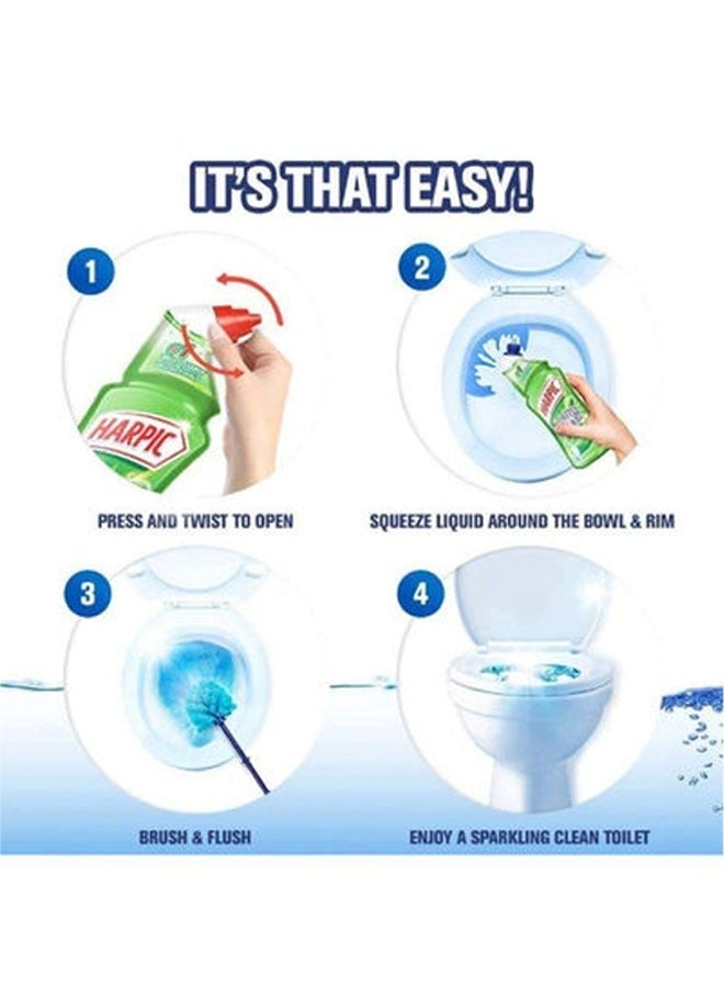 Harpic Active Fresh Toilet Cleaner Liquid - Pine 750ml - Image 2